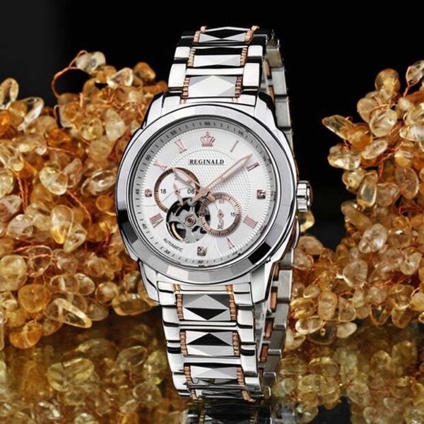 retro mechanical swiss new movement watch wholesale stainless steel high-end luxury business casual, Slivery;brown
retro mechanical swiss new movement watch wholesale stainless steel high-end luxury business casual, Slivery;brown