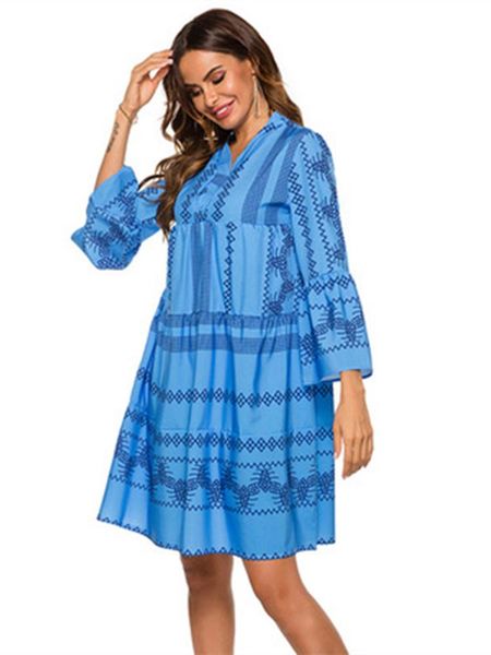 summer short dress women 2021 flared sleeve boho ladies solid folds vestidos v-neck female midi casual dresses, Black;gray
summer short dress women 2021 flared sleeve boho ladies solid folds vestidos v-neck female midi casual dresses, Black;gray