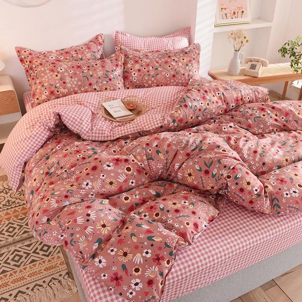 bedding sets 3/4pcs set nordic style home textile single pink floret design comfortable soft twin comfort oceania
bedding sets 3/4pcs set nordic style home textile single pink floret design comfortable soft twin comfort oceania