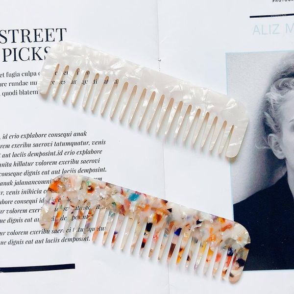 1pc korean fashion acetate anti-static massage hair combs women hairdressing comb for girls styling tool1, Silver
1pc korean fashion acetate anti-static massage hair combs women hairdressing comb for girls styling tool1, Silver