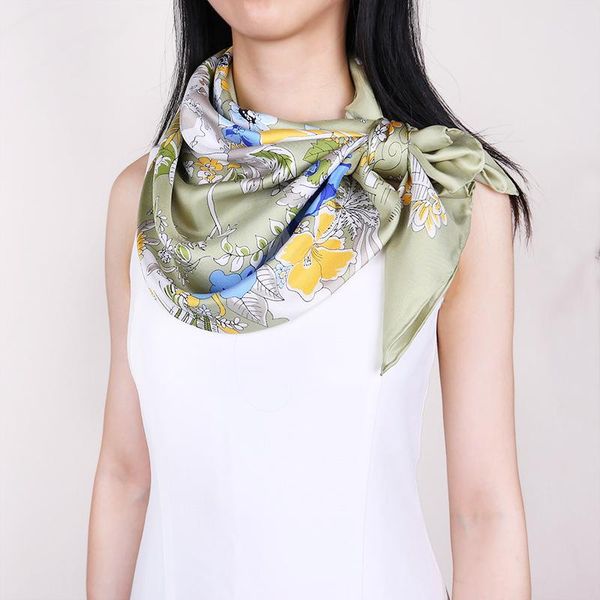 scarves 100% twill silk scarf hijab shawl women floral print fashion wraps 88*88cm, Blue;gray
scarves 100% twill silk scarf hijab shawl women floral print fashion wraps 88*88cm, Blue;gray