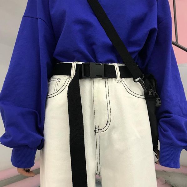 belts adults adjustable all-match belt korean style canvas vintage plastic buckle elastic solid color long waistband, Black;brown
belts adults adjustable all-match belt korean style canvas vintage plastic buckle elastic solid color long waistband, Black;brown