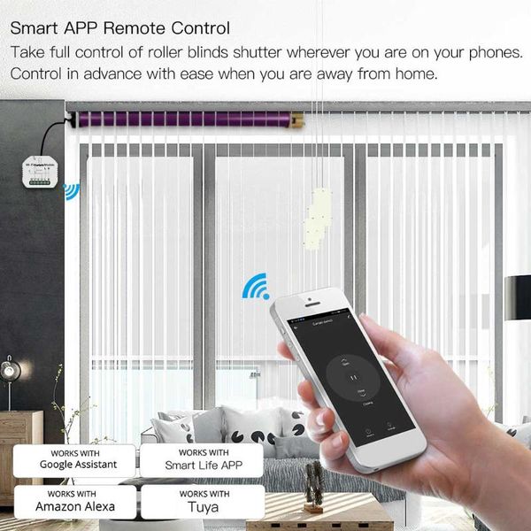 smart home control intelligent wifi curtain switch module app remote voice for alexa google assistant
smart home control intelligent wifi curtain switch module app remote voice for alexa google assistant