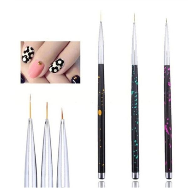 nail art equipment liner brush painting flower drawing lines grid stripe manicure gel pen diy tips french design tool, Silver
nail art equipment liner brush painting flower drawing lines grid stripe manicure gel pen diy tips french design tool, Silver