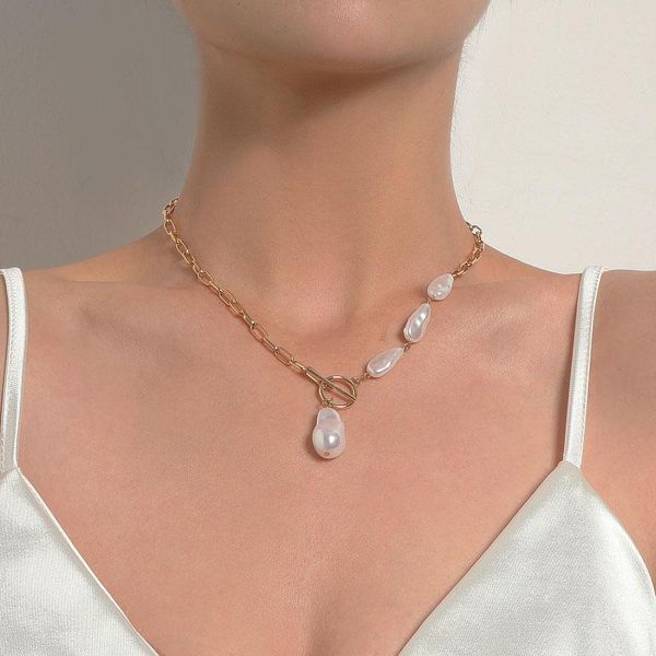 pendant necklaces shaped simple water drop pearl necklace female personality creative fashion trend item wedding fine jewelry gift for wom, Silver
pendant necklaces shaped simple water drop pearl necklace female personality creative fashion trend item wedding fine jewelry gift for wom, Silver