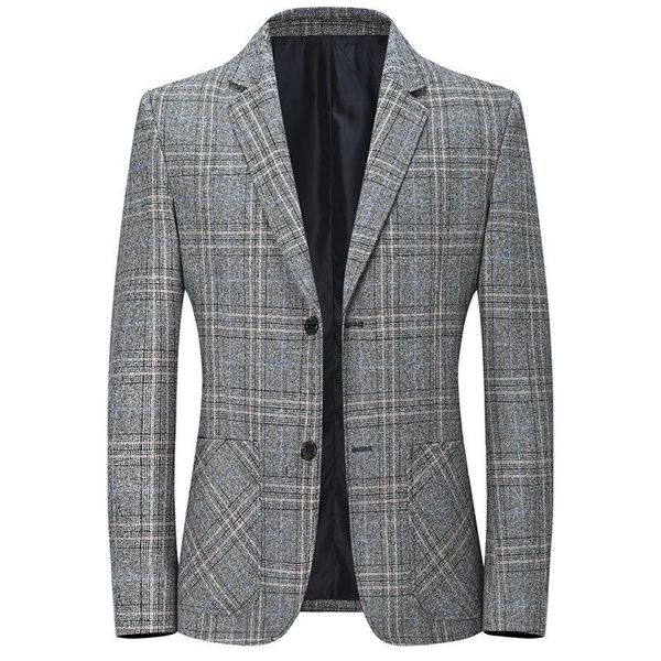 men's suits & blazers fashion brand men casual blazer england style single breasted suit jackets formal plaid male cn56, White;black
men's suits & blazers fashion brand men casual blazer england style single breasted suit jackets formal plaid male cn56, White;black