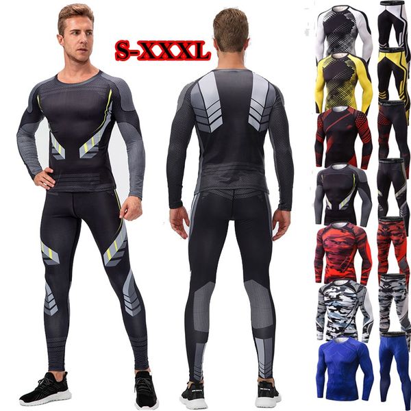 2 pcs/set men's tracksuits winter thermal underwear men compression sports suit long johns clothes running sport wear exercise workout, Gray
2 pcs/set men's tracksuits winter thermal underwear men compression sports suit long johns clothes running sport wear exercise workout, Gray