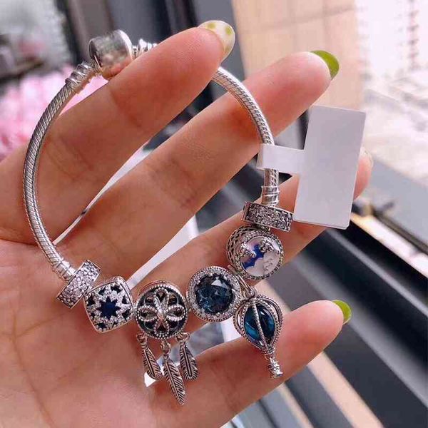 2021 pan's new summer diy balloon women's s925 silver jewelry dream catching bracelet, Black
2021 pan's new summer diy balloon women's s925 silver jewelry dream catching bracelet, Black