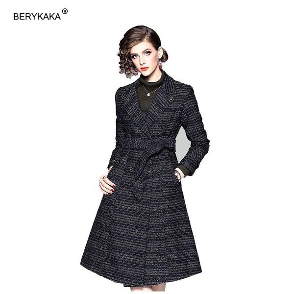 women's trench coats 2021 autumn winter long coat suit with adjustable waist fashion button femme hiver elegant, Tan;black
women's trench coats 2021 autumn winter long coat suit with adjustable waist fashion button femme hiver elegant, Tan;black
