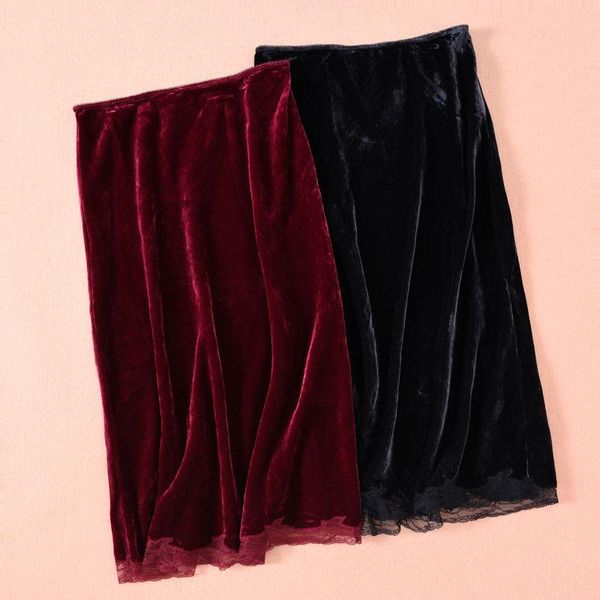 skirts velvet skirt autumn winter european touching gloss elegant stretch slim fit a-line plus size black red wine
skirts velvet skirt autumn winter european touching gloss elegant stretch slim fit a-line plus size black red wine