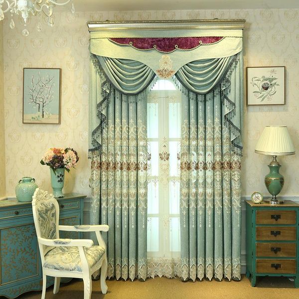 curtain & drapes european style curtains light luxury chenille hollow embroidery shading customization for living dining room bedroom
curtain & drapes european style curtains light luxury chenille hollow embroidery shading customization for living dining room bedroom
