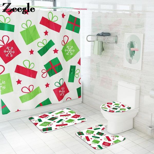 bath mats christmas home decor mat waterproof shower curtain set printing absorbent toilet anti-slip floor carpet
bath mats christmas home decor mat waterproof shower curtain set printing absorbent toilet anti-slip floor carpet