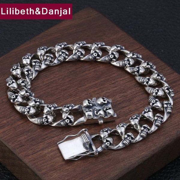 other bracelets men skull punk pure 925 sterling silver vintage bracelet bangle jewelry bijoux argent massif pour femme 2021 arrival b13, Golden;silver
other bracelets men skull punk pure 925 sterling silver vintage bracelet bangle jewelry bijoux argent massif pour femme 2021 arrival b13, Golden;silver