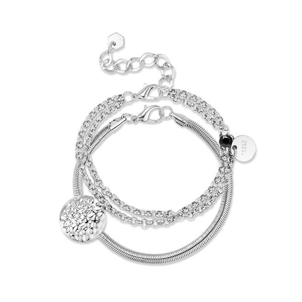 charm bracelets 2pcs/set fashion round hammered pendants for women casual silver color snake chain hands jewelry, Golden;silver
charm bracelets 2pcs/set fashion round hammered pendants for women casual silver color snake chain hands jewelry, Golden;silver