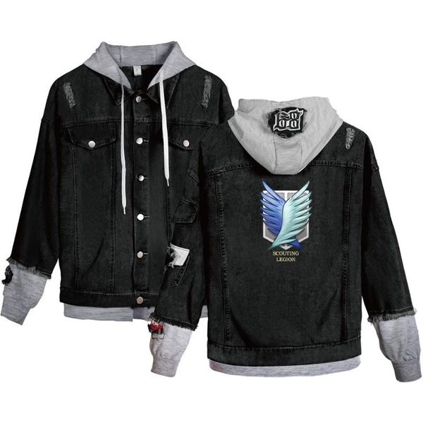 men's jackets 2021 attack on titan jeans jacket men women streetwear denim autumn winter clothing hoodies coat, Black;brown
men's jackets 2021 attack on titan jeans jacket men women streetwear denim autumn winter clothing hoodies coat, Black;brown