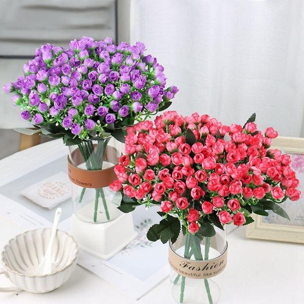 decorative flowers & wreaths artificial rose buds lot gypsophila false plant flower bouquet for wedding house festion diy decoration
decorative flowers & wreaths artificial rose buds lot gypsophila false plant flower bouquet for wedding house festion diy decoration