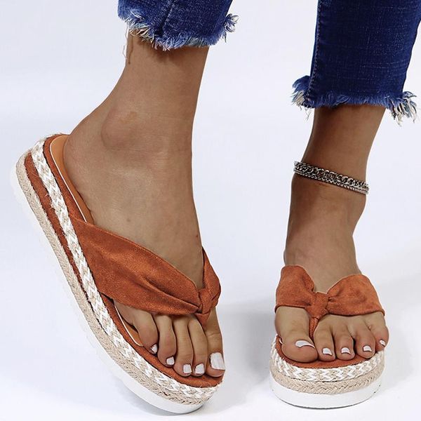slippers butterfly-knot flat rope sole beach slipper for woman bohemian style flip flops women's shoes zapatos de mujer slaps, Black
slippers butterfly-knot flat rope sole beach slipper for woman bohemian style flip flops women's shoes zapatos de mujer slaps, Black