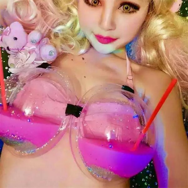 party decoration led luminous bra nightclub cocktail wine feeding bar ktv atmosphere props clothing female decorations
party decoration led luminous bra nightclub cocktail wine feeding bar ktv atmosphere props clothing female decorations