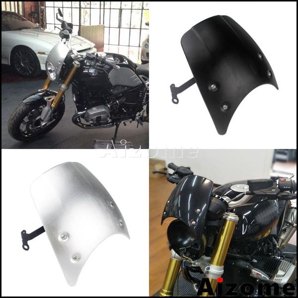 motorcycle aluminum windshield windscreen for r nine t 2014-2021 r9t flyscreen air deflector headlight fairing
motorcycle aluminum windshield windscreen for r nine t 2014-2021 r9t flyscreen air deflector headlight fairing