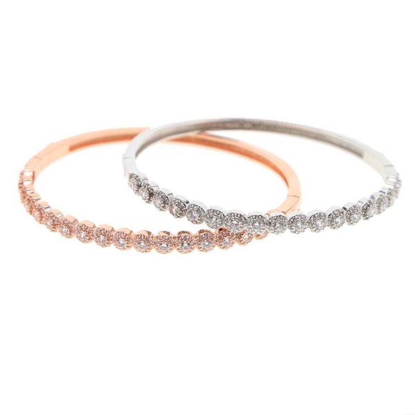 arrival sell cz zirconia bracelet bangle for women crystal rose gold color luxury jewelry, Black
arrival sell cz zirconia bracelet bangle for women crystal rose gold color luxury jewelry, Black