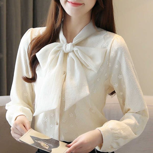 blouses woman spring long sleeve women bow collar chiffon blouse women blusa feminina womens and blouses c442 210602, White
blouses woman spring long sleeve women bow collar chiffon blouse women blusa feminina womens and blouses c442 210602, White