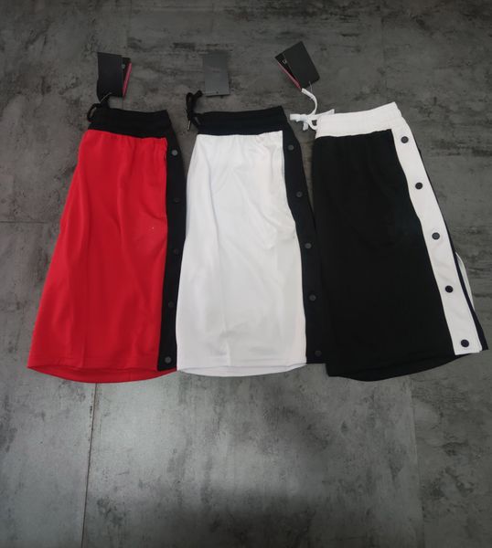 2021 new basketball training pants classic button snap button side stitching button shorts five-point pants double-breasted couple shorts, White;black
2021 new basketball training pants classic button snap button side stitching button shorts five-point pants double-breasted couple shorts, White;black