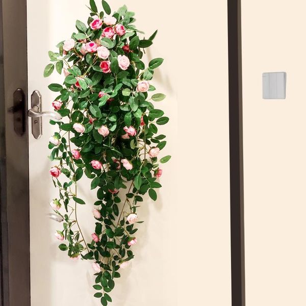 Decorative Flowers & Wreaths 100cm Artificial Plants Fake Eucalyptu Swall Vine Garland Hanging For Wedding Home Office Party Garden Craft
Decorative Flowers & Wreaths 100cm Artificial Plants Fake Eucalyptu Swall Vine Garland Hanging For Wedding Home Office Party Garden Craft