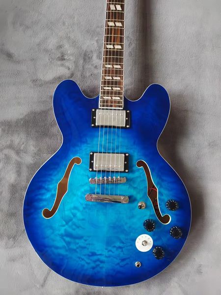 quality guitar, blue flash, f-hole guitar, mahogany body, rosewood fingerboard,
quality guitar, blue flash, f-hole guitar, mahogany body, rosewood fingerboard,