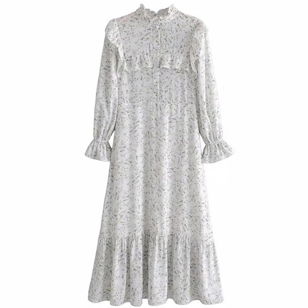 spring summer women floral print long dress elegant lady lace neckline petal sleeve ruffles fashion soft slim streetwear casual 210524, Black;gray
spring summer women floral print long dress elegant lady lace neckline petal sleeve ruffles fashion soft slim streetwear casual 210524, Black;gray