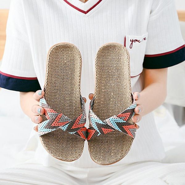 slippers swonco summer linen women home shoes breathable 2021 bohemian retro indoor slides fashion flats, Black
slippers swonco summer linen women home shoes breathable 2021 bohemian retro indoor slides fashion flats, Black