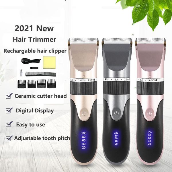 electric hair clipper rechargeable breard trimmer cordless shaver 0mm ceram blade men barber cutting machine clippers
electric hair clipper rechargeable breard trimmer cordless shaver 0mm ceram blade men barber cutting machine clippers