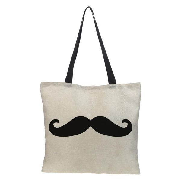 shopping bags double-sided linen printing women bag beard elements print ladies sack halloween gift crowdale 43cm*43cm
shopping bags double-sided linen printing women bag beard elements print ladies sack halloween gift crowdale 43cm*43cm