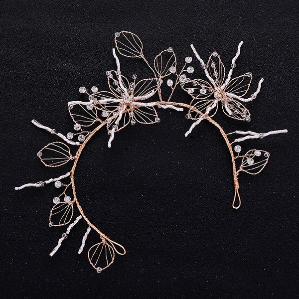 handmade floral wedding headdress gold headband crystal headband leaf crown bridal hair accessories wedding hair accessoriesdio chan contact, White;golden
handmade floral wedding headdress gold headband crystal headband leaf crown bridal hair accessories wedding hair accessoriesdio chan contact, White;golden