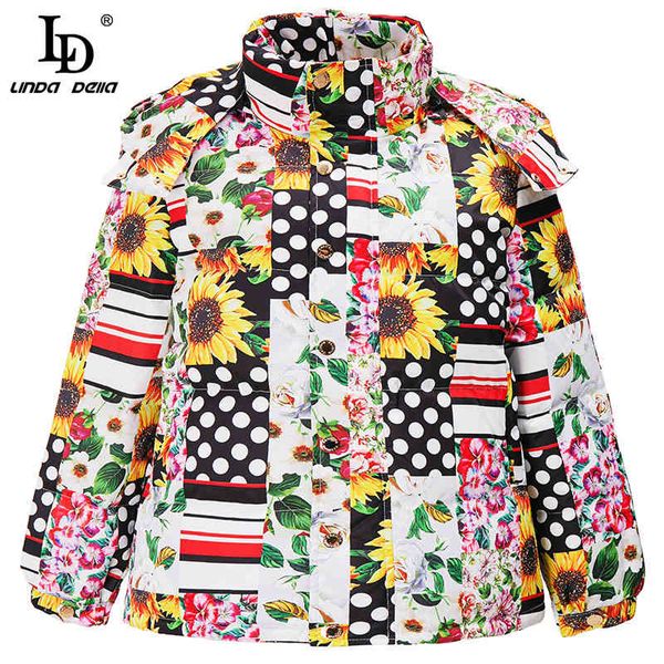 women's hooded et, long sved vintage print coat, high neck, winter fashion, 2021, Black
women's hooded et, long sved vintage print coat, high neck, winter fashion, 2021, Black