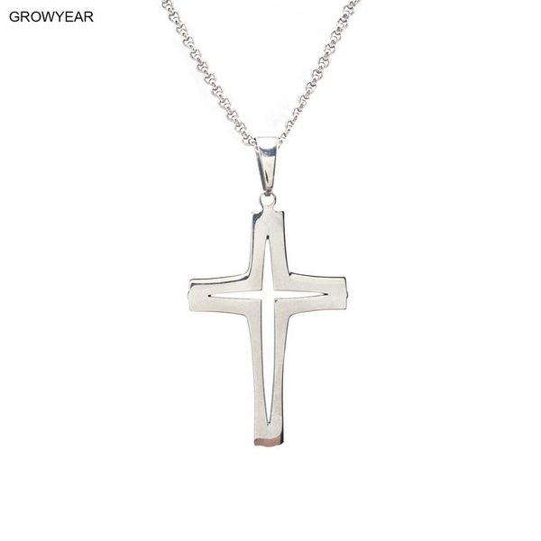 pendant necklaces women mens religious pendants silver color hollow cross charm necklace steel jewelry 1 piece
pendant necklaces women mens religious pendants silver color hollow cross charm necklace steel jewelry 1 piece