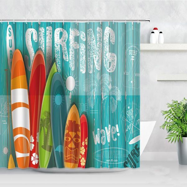 shower curtains summer surf color wood grain curtain set bathroom decoration polyester fabric bathtub with hooks
shower curtains summer surf color wood grain curtain set bathroom decoration polyester fabric bathtub with hooks