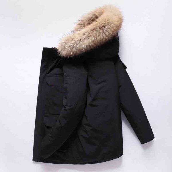 new style men homme winter jassen chaquetas parka outerwear big fur hooded fourrure teau down ets coat hiver doudoune, Black
new style men homme winter jassen chaquetas parka outerwear big fur hooded fourrure teau down ets coat hiver doudoune, Black