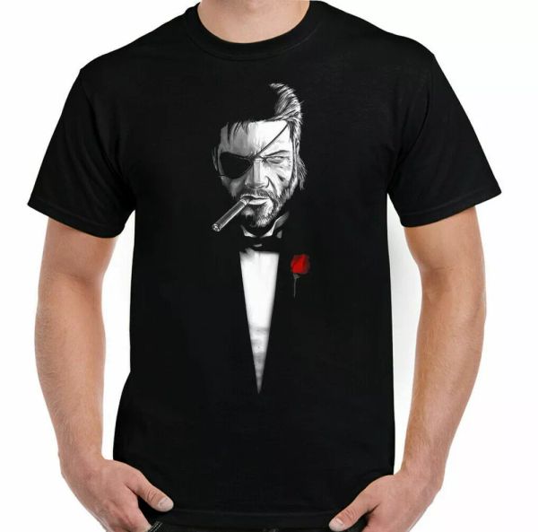 men's metal gear solid snake t-shirt, the for sale bed parody shirt, White;black
men's metal gear solid snake t-shirt, the for sale bed parody shirt, White;black