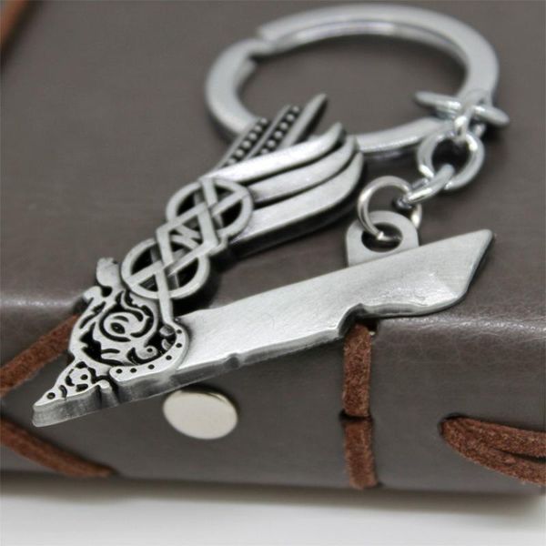 keychains vintage creative design movie surrounding viking legend metal keychain suitable for men and women fashion accessories, Silver
keychains vintage creative design movie surrounding viking legend metal keychain suitable for men and women fashion accessories, Silver