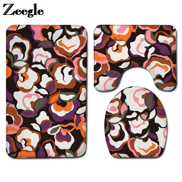 flower printing bath mat bathroom carpet rug flannel toilet waterproof floor set and anti-slip u-shaped mats
flower printing bath mat bathroom carpet rug flannel toilet waterproof floor set and anti-slip u-shaped mats