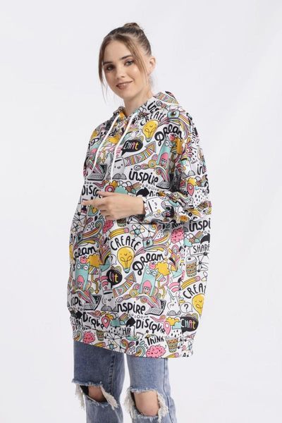 women's hoodies & sweatshirts nefise graffiti design multi color fashion 2021 sweatshirt cool streetwear teen woman autumn winter, Black
women's hoodies & sweatshirts nefise graffiti design multi color fashion 2021 sweatshirt cool streetwear teen woman autumn winter, Black