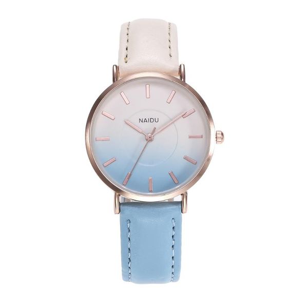 wristwatches women's watch personality fashion gradient leather ladies quartz 2021 two-color stitching relojes drop, Slivery;brown
wristwatches women's watch personality fashion gradient leather ladies quartz 2021 two-color stitching relojes drop, Slivery;brown