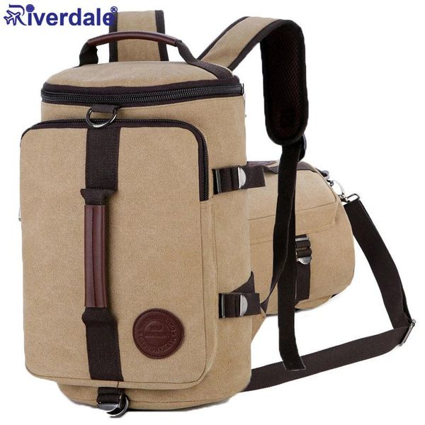 men retro canvas backpack male multi-function travel shoulder bags large capacity lapschool rucksack for teenager
men retro canvas backpack male multi-function travel shoulder bags large capacity lapschool rucksack for teenager