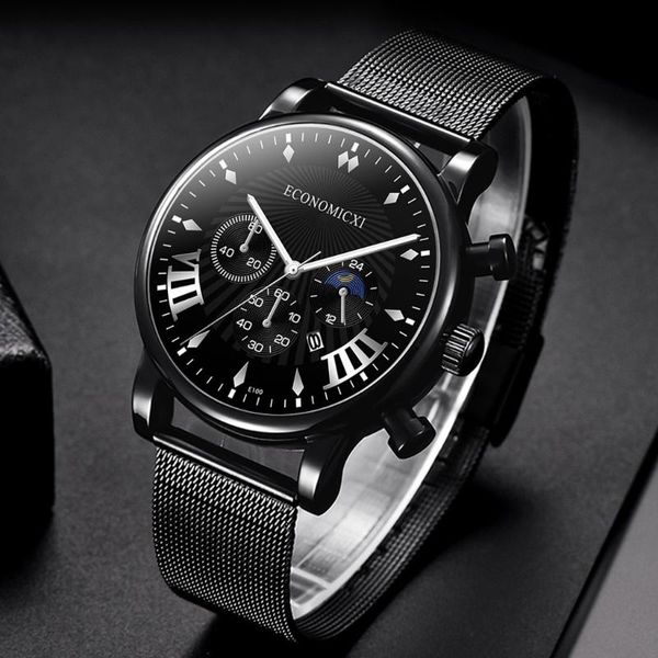 wristwatches luxury men watch male casual sport clock fashion stainless steel strap mens quartz watches zegarek meski relogio masculino /d, Slivery;brown
wristwatches luxury men watch male casual sport clock fashion stainless steel strap mens quartz watches zegarek meski relogio masculino /d, Slivery;brown