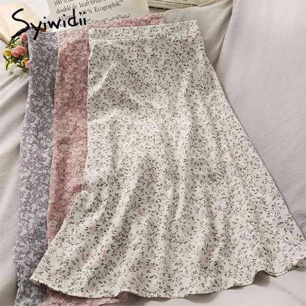 syiwidii vintage floral print chiffon long skirts for women elastic high waist summer black white pink y2k boho midi skirt 210629
syiwidii vintage floral print chiffon long skirts for women elastic high waist summer black white pink y2k boho midi skirt 210629