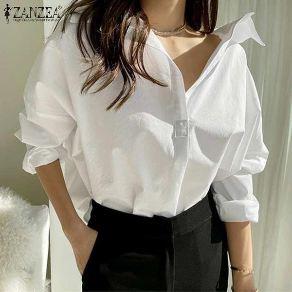 women's blouses & shirts znazea lapel long sleeve shirt 2021 autumn loose white casual ol back button tunic women elegant solid blouse
women's blouses & shirts znazea lapel long sleeve shirt 2021 autumn loose white casual ol back button tunic women elegant solid blouse