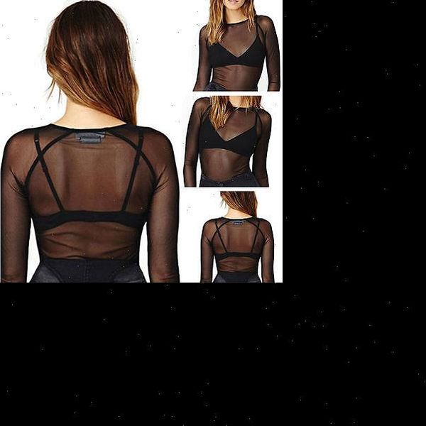 sheer trans parent womens shirts mesh bodycon clubwear round neck black see through, White
sheer trans parent womens shirts mesh bodycon clubwear round neck black see through, White