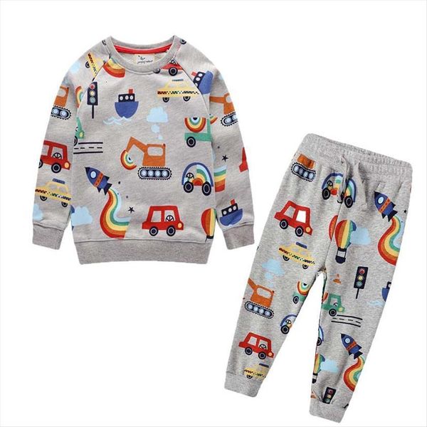 jumping meters 100% cotton 2 pcs boys clothing cartoon rockets all print baby girls boy outfits shirts pants set, White
jumping meters 100% cotton 2 pcs boys clothing cartoon rockets all print baby girls boy outfits shirts pants set, White