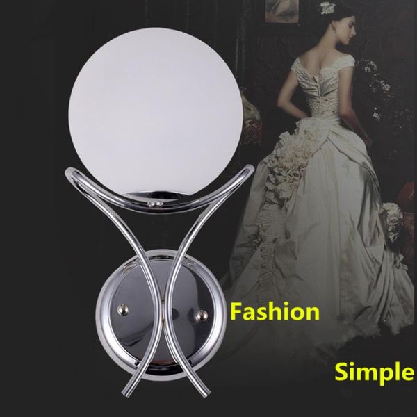 wall lamp modern simple fashion iron glass cover home decoration lamps led 5w white ,warm bedroom aisle tv light
wall lamp modern simple fashion iron glass cover home decoration lamps led 5w white ,warm bedroom aisle tv light