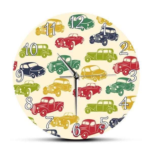 wall clocks retro cartoon car pattern print acrylic hanging clock living room modern design vehicle rounded watch gift for kids
wall clocks retro cartoon car pattern print acrylic hanging clock living room modern design vehicle rounded watch gift for kids